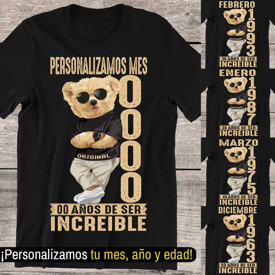 Camisetas personalizadas cumpleaños hombres online