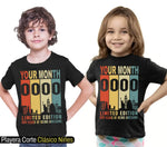 Playeras Personalizadas de Cumpleaños Limited Edition Years of Being Awesome