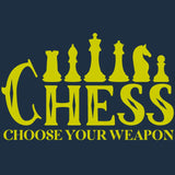 Sudadera de Ajedrez Chess Choose Your Weapon