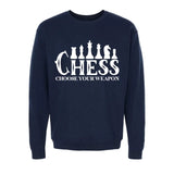 Sudadera de Ajedrez Chess Choose Your Weapon