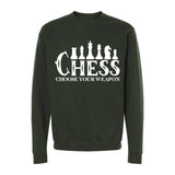 Sudadera de Ajedrez Chess Choose Your Weapon