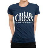 Playera de Ajedrez Chess Choose Your Weapon