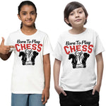 Playera de Ajedrez Born To Play Chess