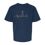 Playera de Ajedrez Hearth Beat King Pulsaciones de Rey