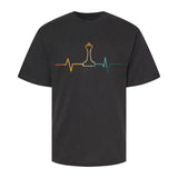 Playera de Ajedrez Hearth Beat King Pulsaciones de Rey