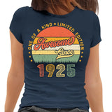 Playera Personalizada de Cumpleaños Awesome Since One of a kind Limited Edition