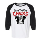 Playera de Ajedrez Born To Play Chess