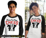 Playera de Ajedrez Born To Play Chess