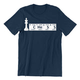 Playera de Ajedrez Periodic Table Chess Tabla Periódica