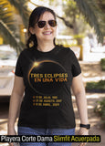 Playera eclipse total de sol del 8 de abril