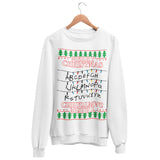 Playeras y Sudaderas Navideñas de Stranger Things Merry Christmas ABC