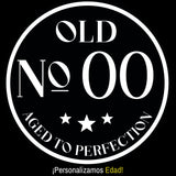 Playeras, blusas y camisetas personalizadas de cumpleaños para hombre y mujer Old No. Aged To Perfection