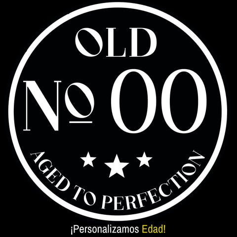 Playeras, blusas y camisetas personalizadas de cumpleaños para hombre y mujer Old No. Aged To Perfection