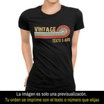 Playeras personalizadas con nombre Vintage Waves