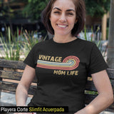 Playeras personalizadas con nombre Vintage Waves