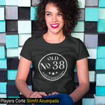 Playeras, blusas y camisetas personalizadas de cumpleaños para hombre y mujer Old No. Aged To Perfection