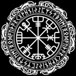 Vegvisir Brújula Vikinga Runas Nórdicas