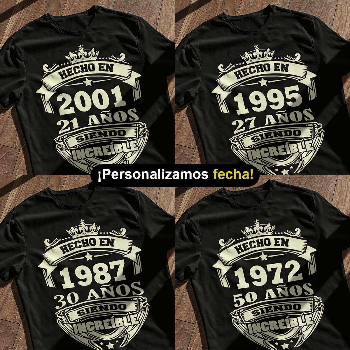 Playeras de cumpleaños de 50 años online