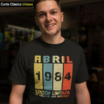 Playeras Personalizadas de Cumpleaños Edición Limitada Años De Ser Increíble