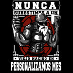 Playeras Personalizadas de Cumpleaños Nunca Subestimes a un Viejo Nacido En