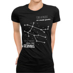 Playera del Zodiaco Aries, Tauro, Géminis, Cáncer,  Leo, Virgo, Escorpión, Sagitario, Capricornio, Acuario, Piscis