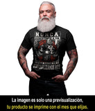 Playeras Personalizadas de Cumpleaños Nunca Subestimes a un Viejo Nacido En