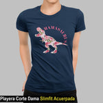 Playeras Día de las Madres Mamasaurus T-rex Floral