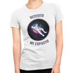 MERCH55 Playera Necesito Mi Espacio