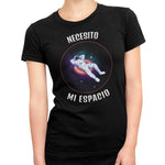 MERCH55 Playera Necesito Mi Espacio