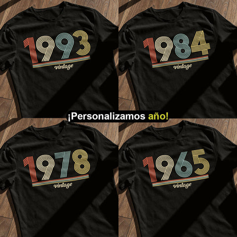 Playeras, camisetas y blusas personalizadas de cumpleaños