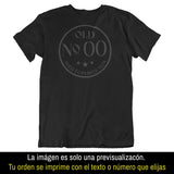 Playeras, blusas y camisetas personalizadas de cumpleaños para hombre y mujer Old No. Aged To Perfection