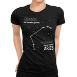 Playera del Zodiaco Aries, Tauro, Géminis, Cáncer,  Leo, Virgo, Escorpión, Sagitario, Capricornio, Acuario, Piscis