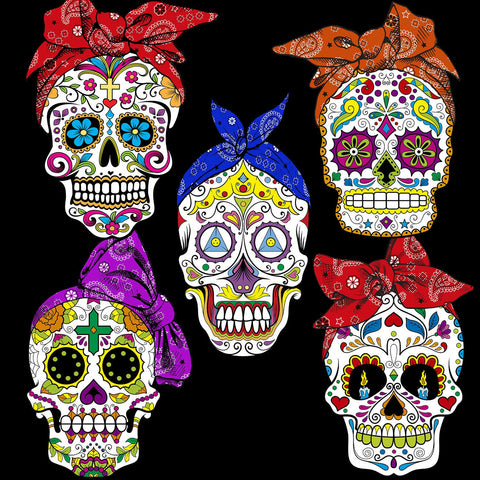 Calaveritas Bandanas