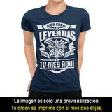 Playeras, blusas y camisetas personalizadas de cumpleaños cristianas católicas para hombre y mujer Dios Creo Las Leyendas Luego Hizo Que Nacieran En